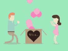 its a girl gif|Its A Girl Gender Reveal GIF